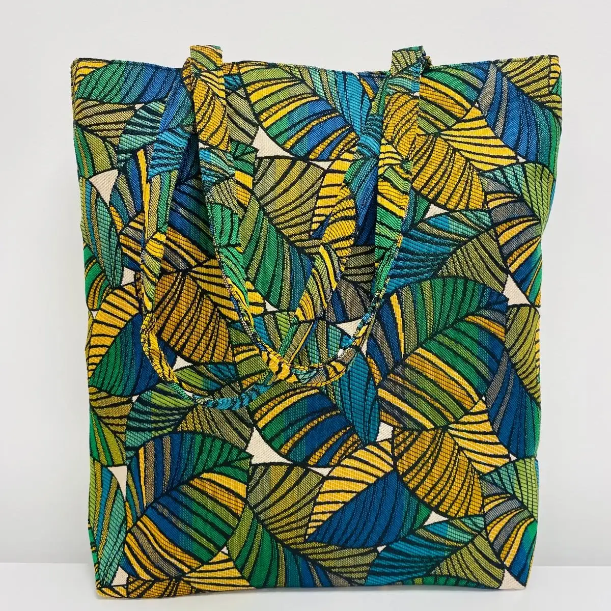 Sac motif feuille
