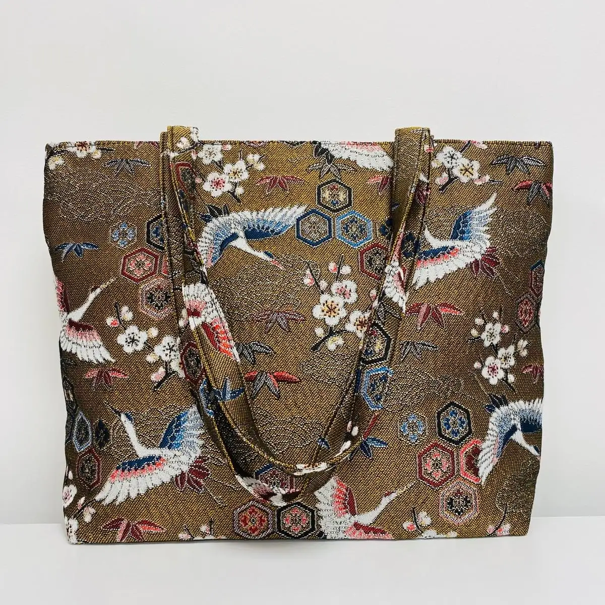 Sac caba motif japonais
