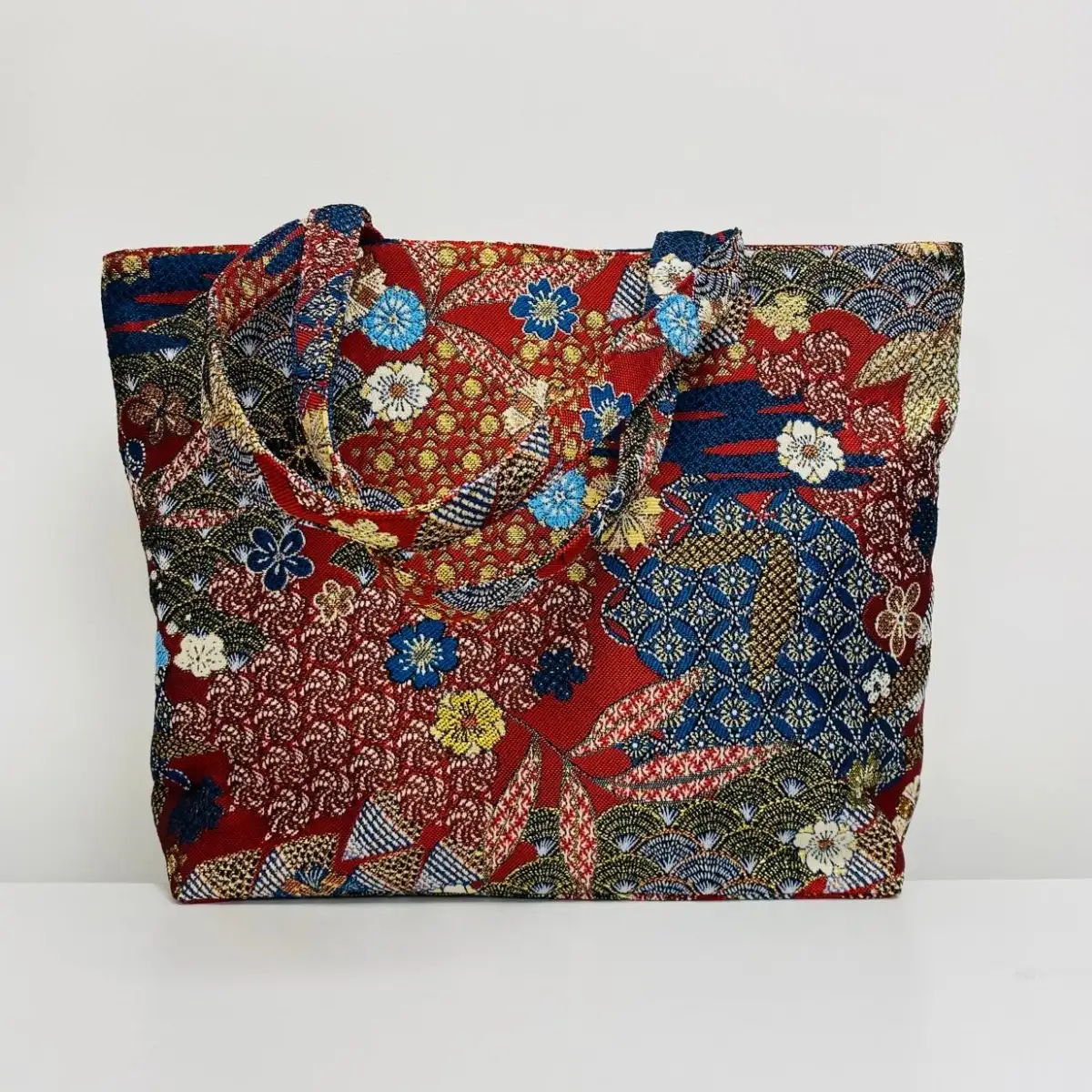 Sac caba motif japonais